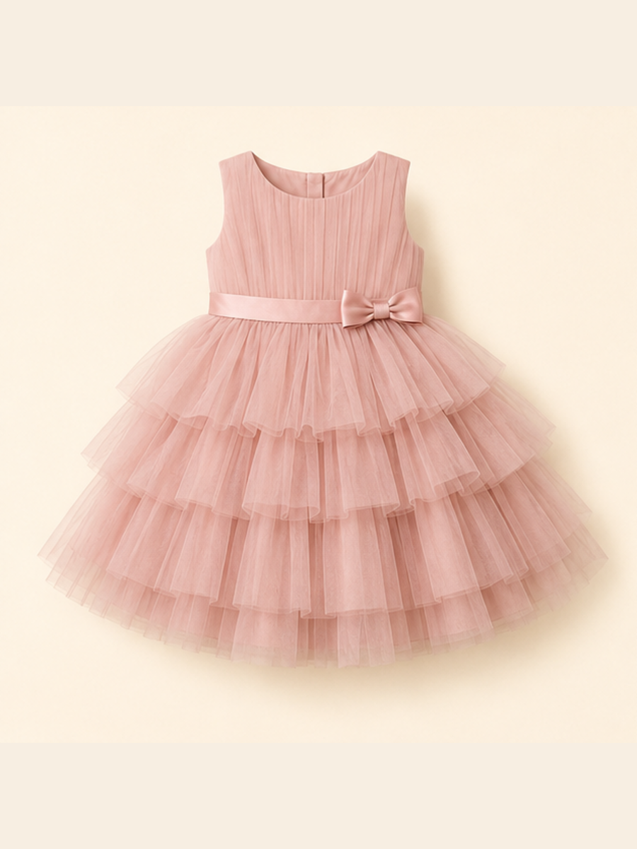 Blush Tulle Party Dress at The Closet India, Kurukshetra
