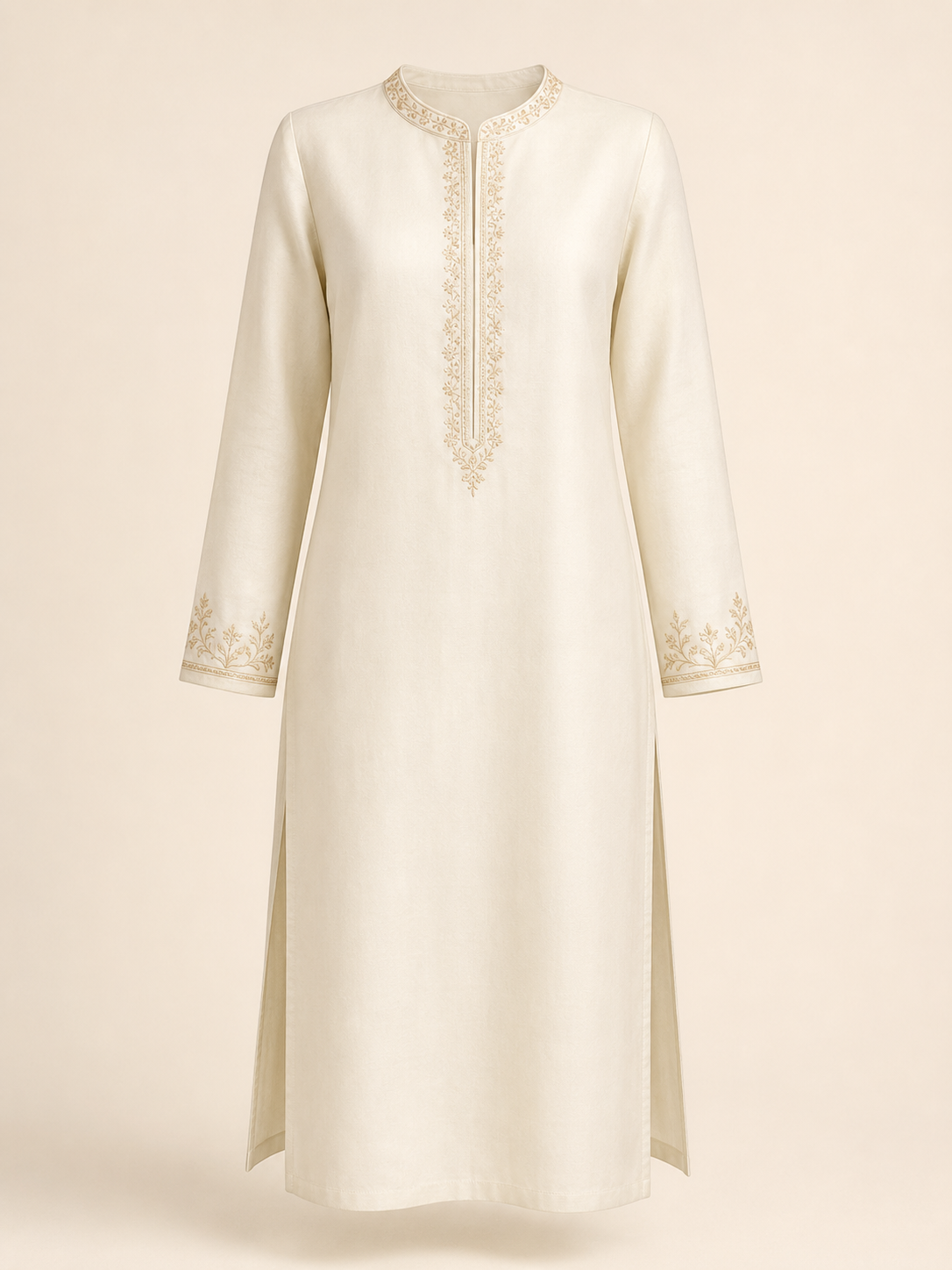 Ivory Embroidered Kurti at The Closet India, Kurukshetra